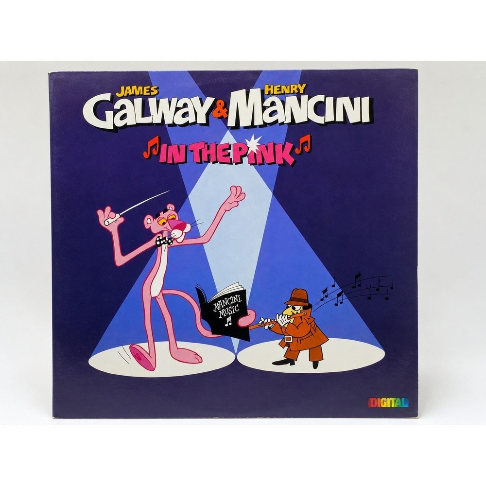James Galway Henry Mancini In The Pink LP 1984 RCA Red Seal Pink Panther Vinyl